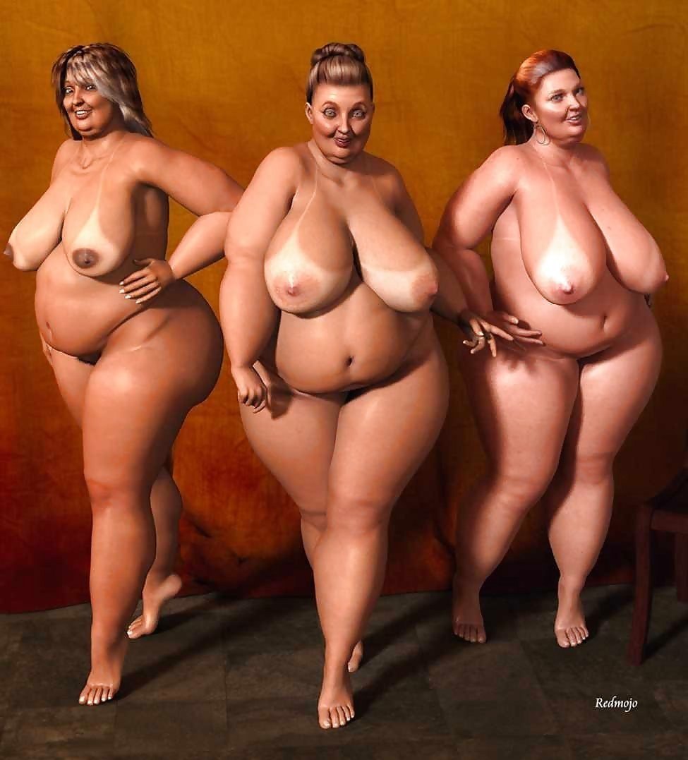 Naked women of all races