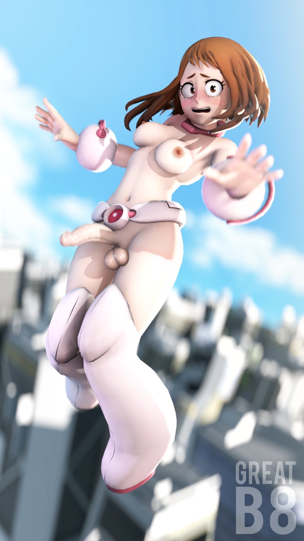 Sakimichan Hero Academy Momo Hentai