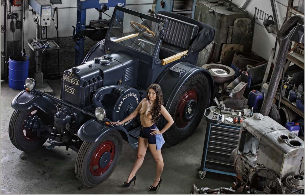 Farmers and tractors