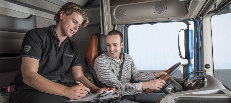 Girls and agricultural equipment