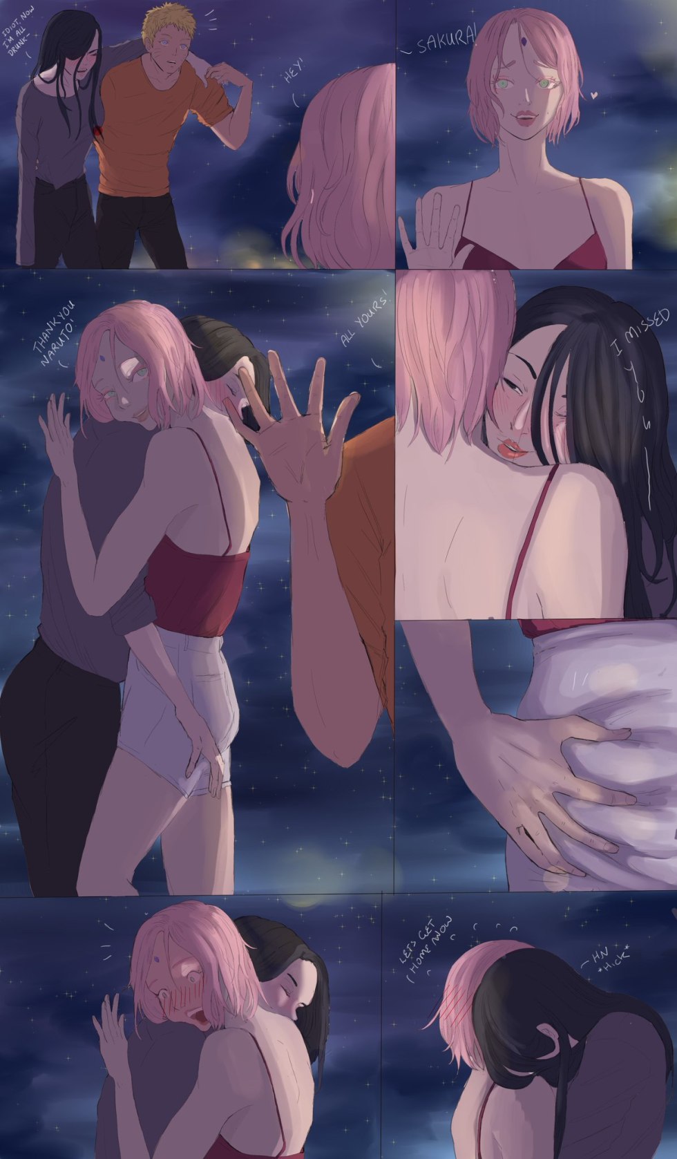 Hinata and Sakura 18 Love