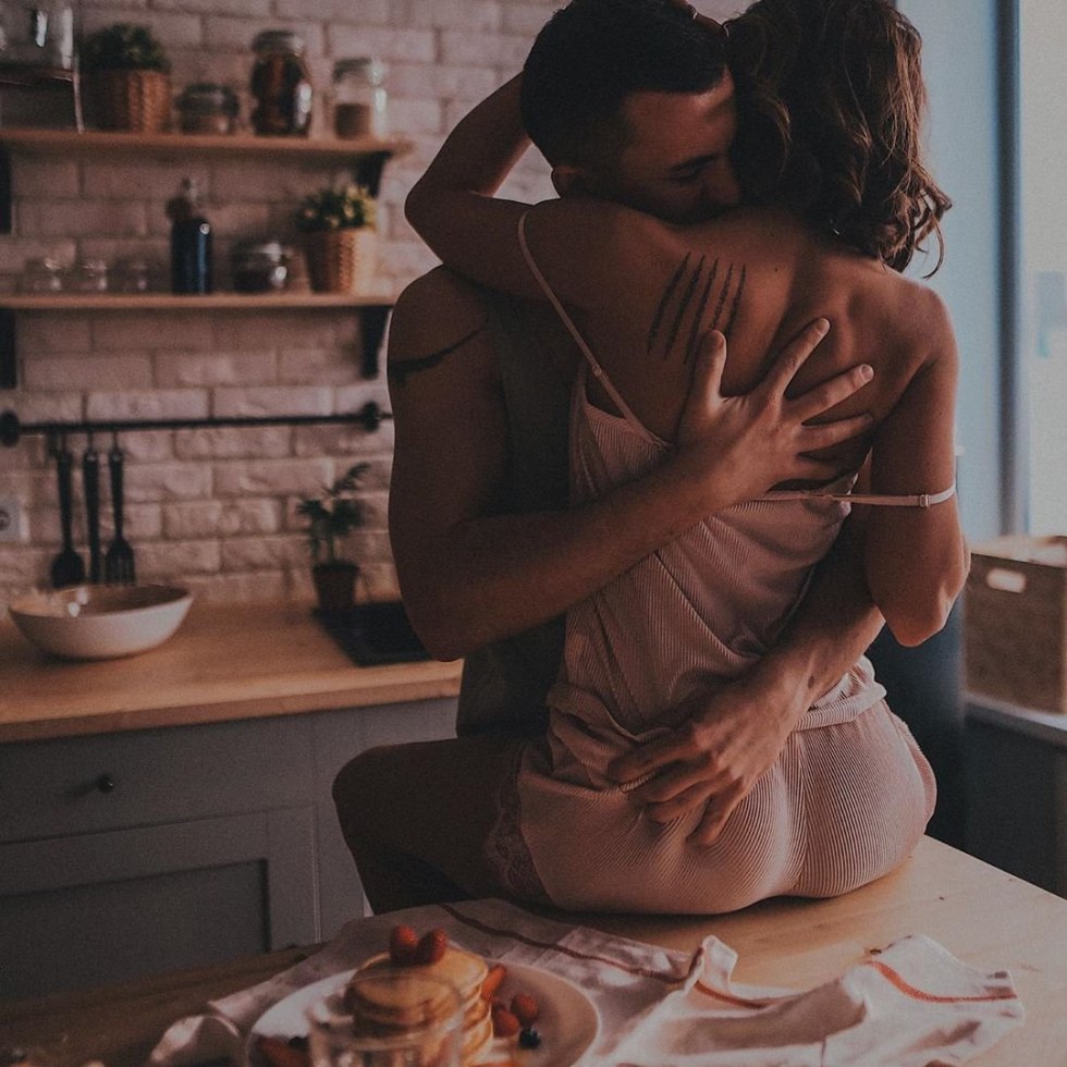 Morning caresses