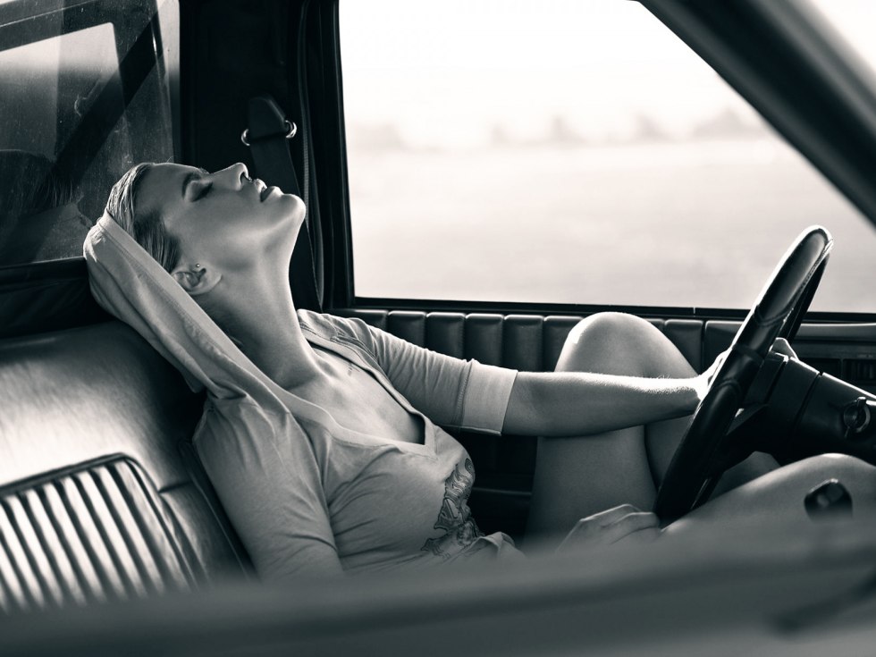 We fucked near the car