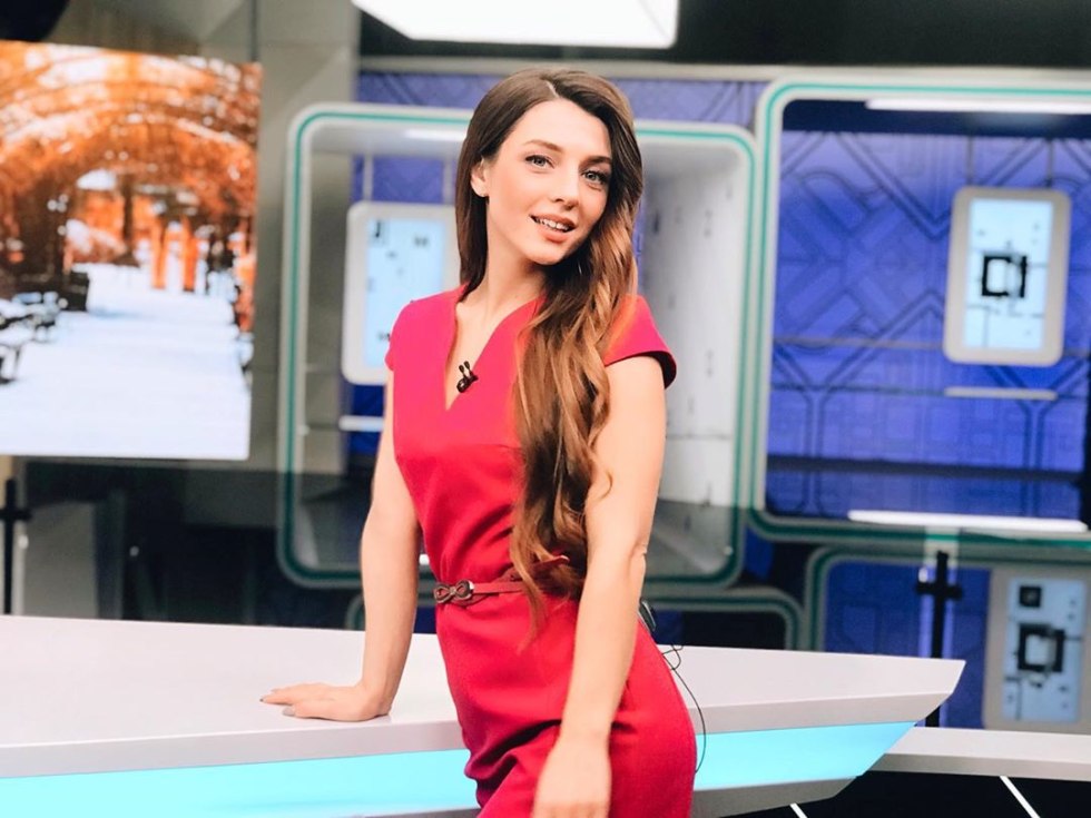 Moscow 24 announcer Alina Gileva