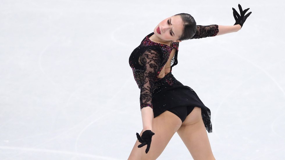 Alina Zagitova 2020 outside the ice