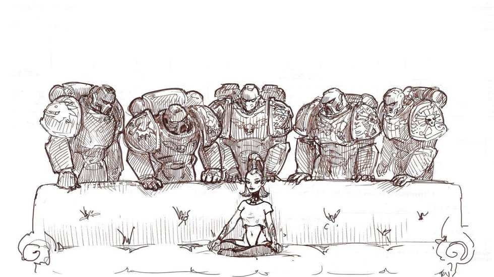 Varhammer 40000 Poduli