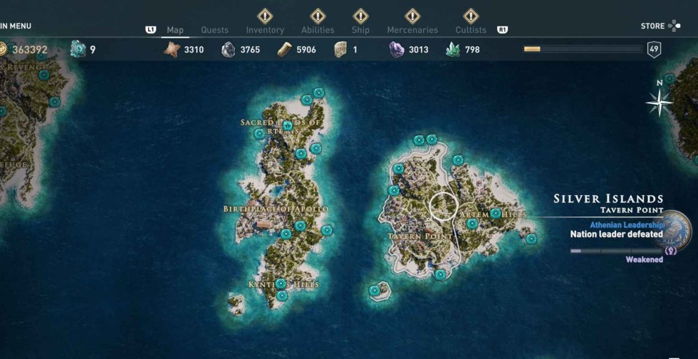 Temple of the Snake of Assassin Creed Odyssey