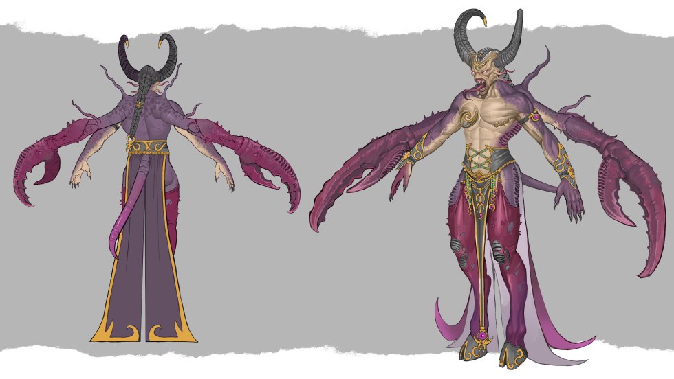 The god of Chaos Slaanesh