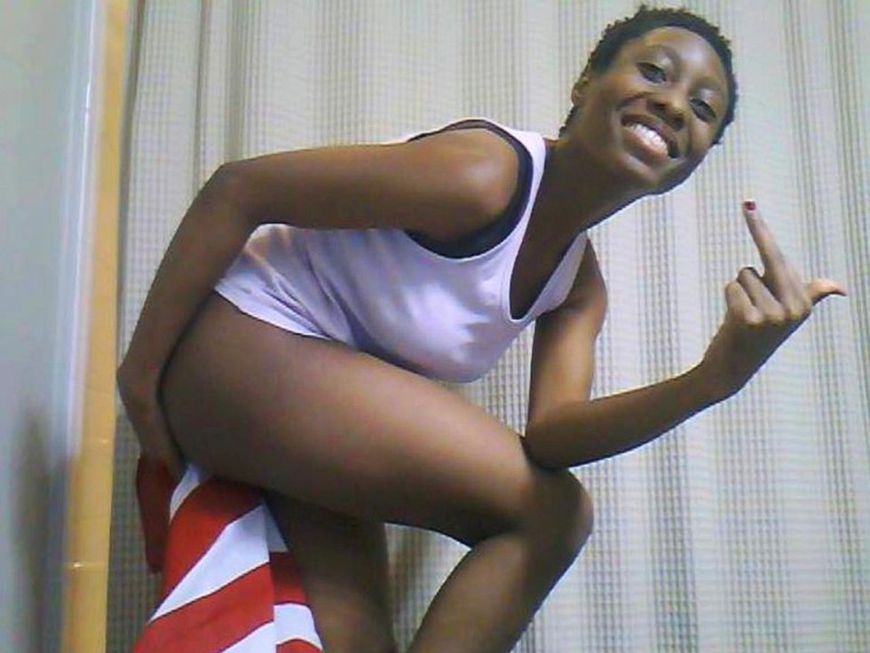 Negro in the diapers