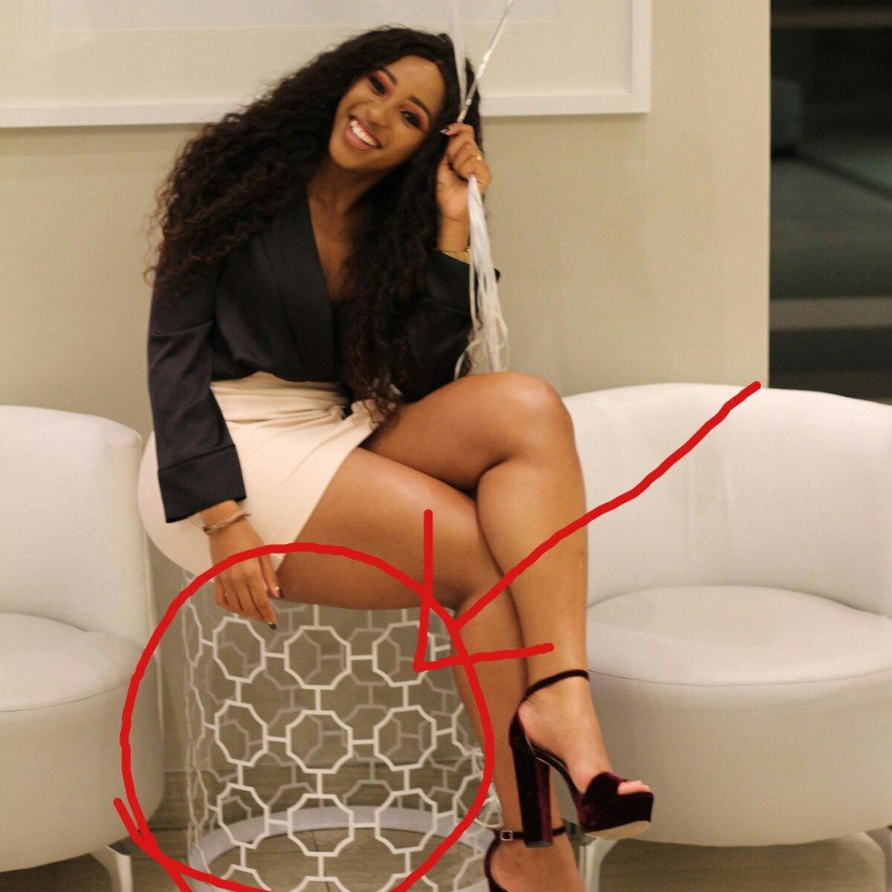 Ebony stockings mini