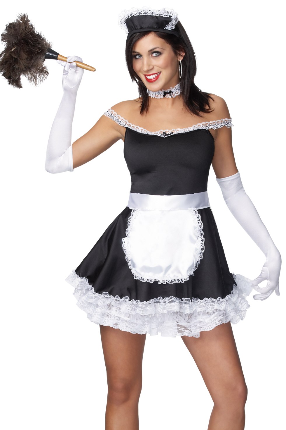 The costume of the maid punk