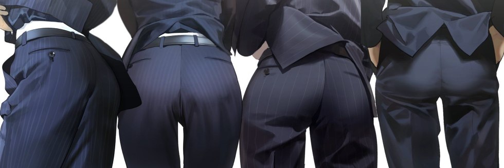 Male priest in trousers
