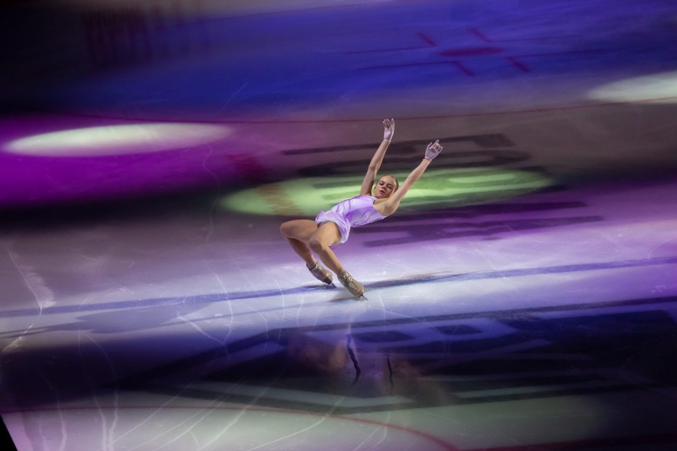 Figure skating Sasha Trusova