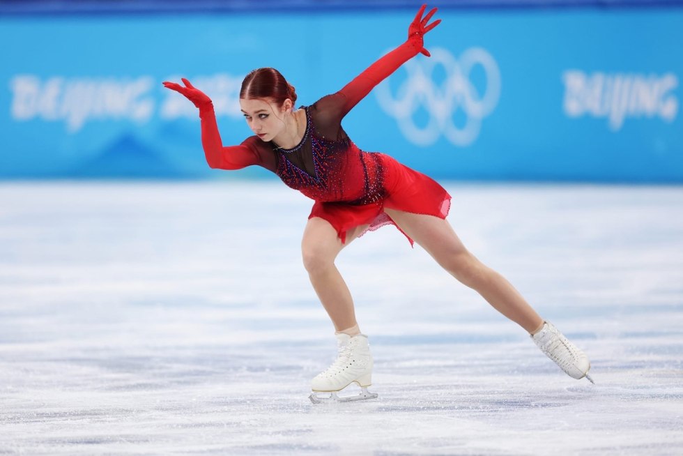 Sasha Trusova Beijin 2022
