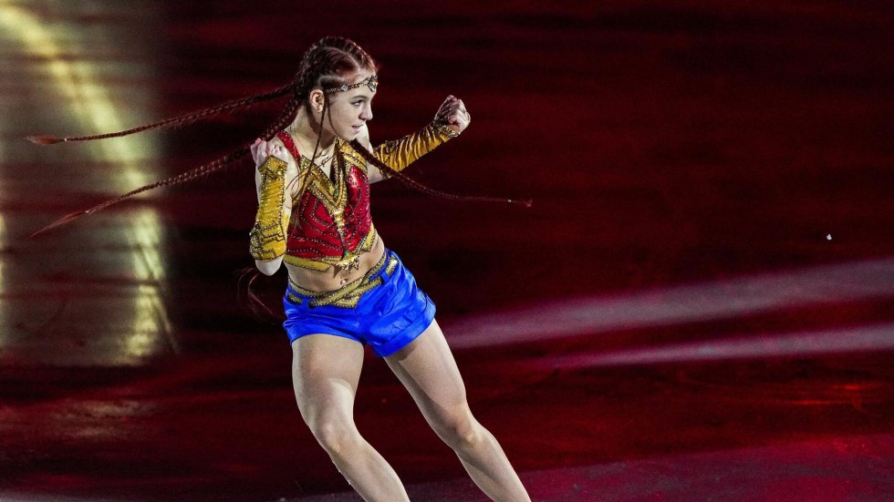 Anna Shcherbakova skater Peking