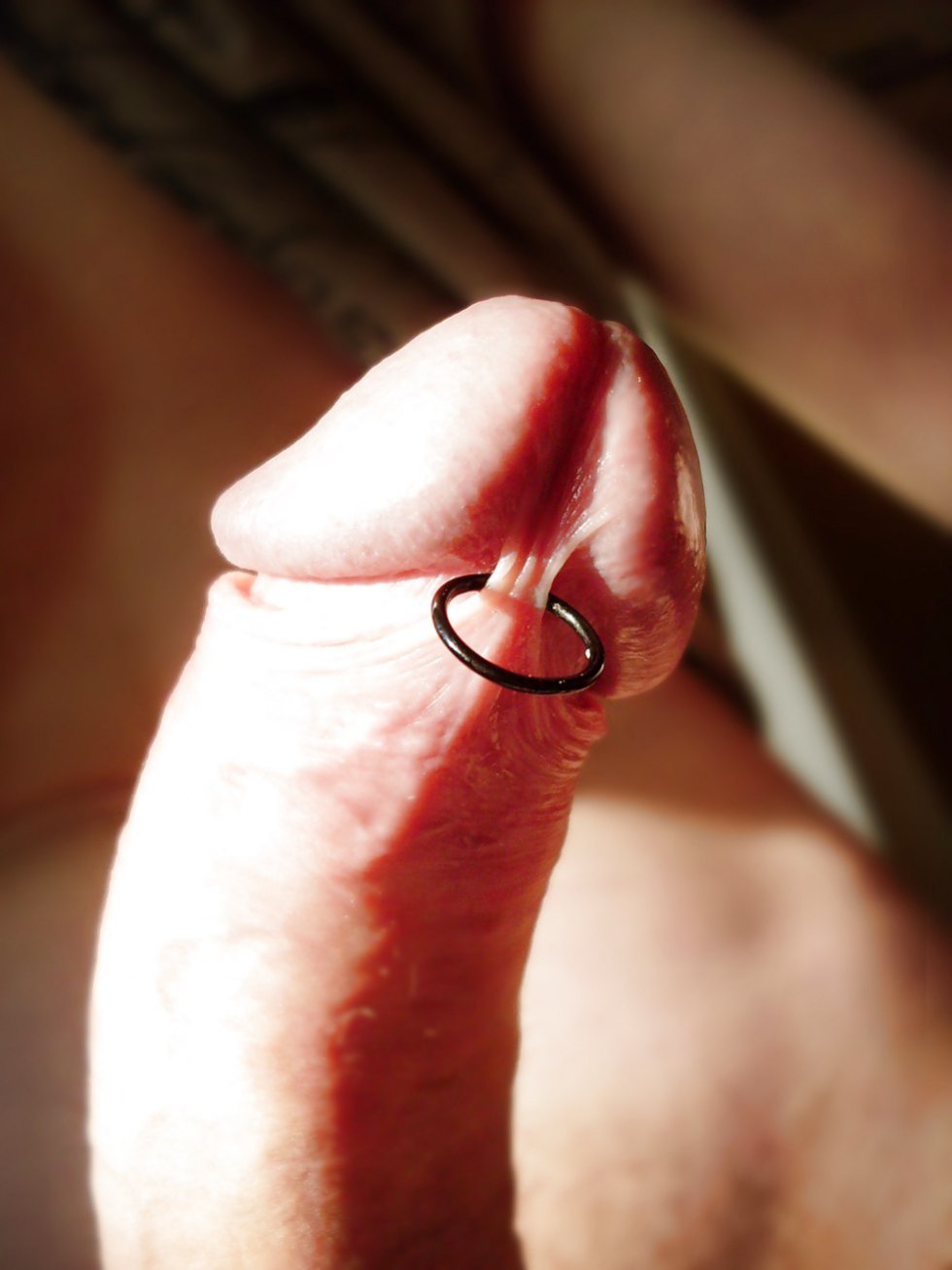 Male intimate piercing