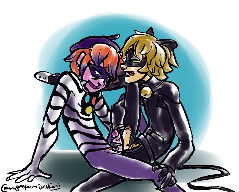 Lady Bug and Super Cat XXX comics