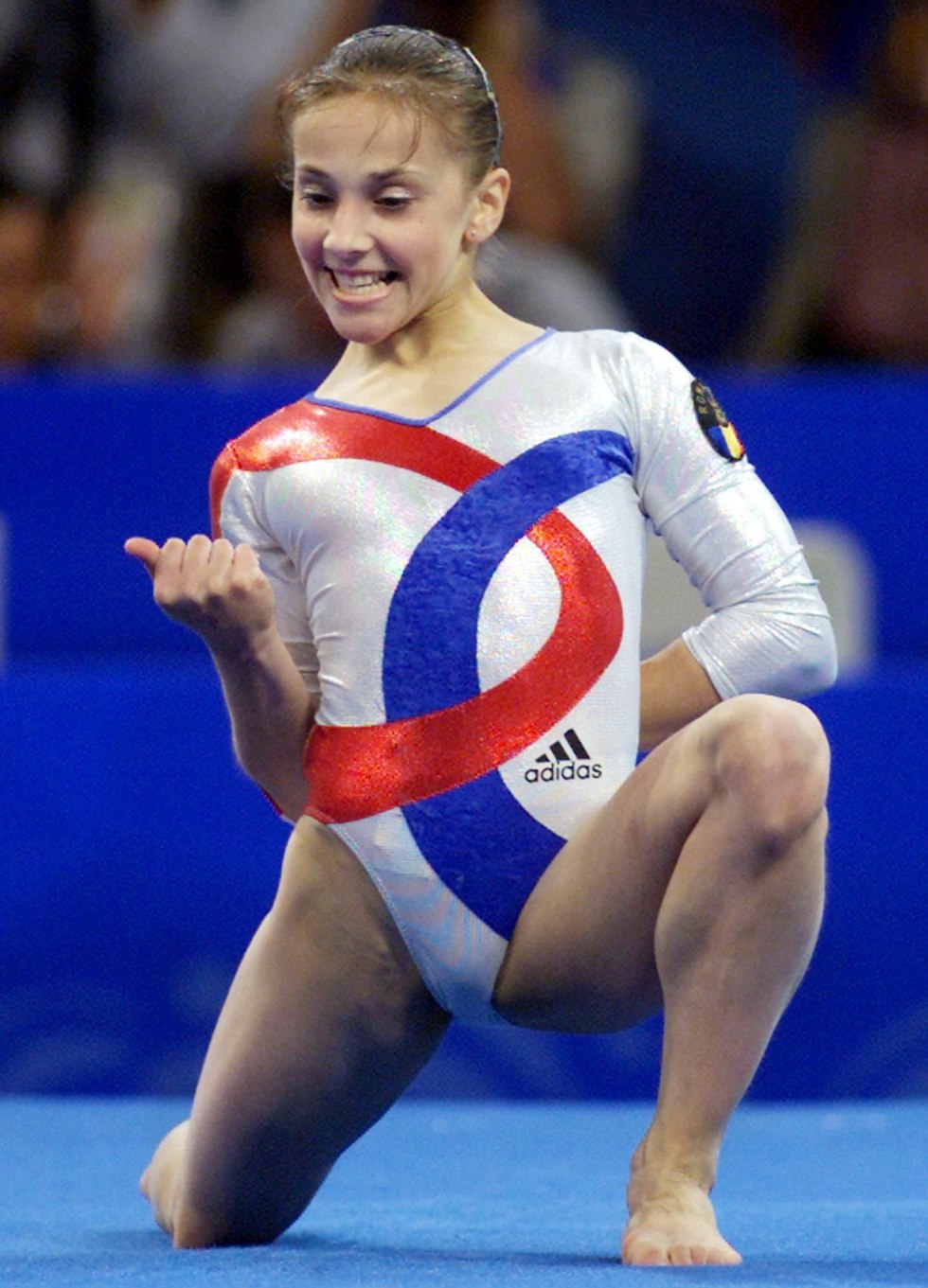 Youth Gymnast Buttocks