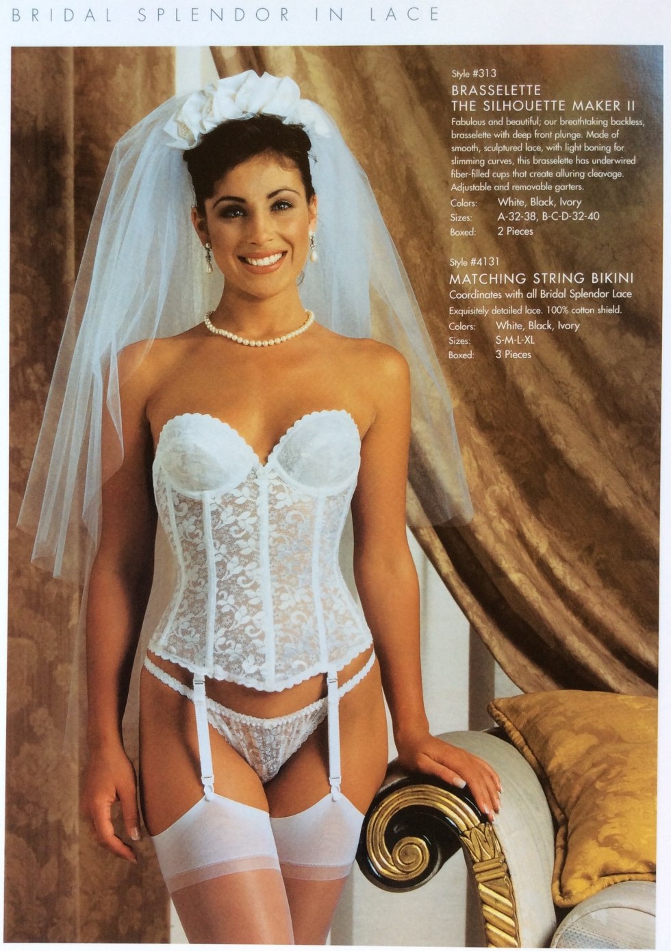 Bride photo shoot in lingerie