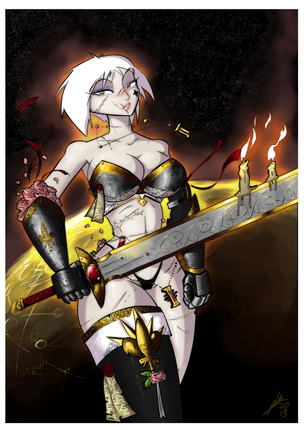 Varhammer 40000 Battle and Eldara sisters