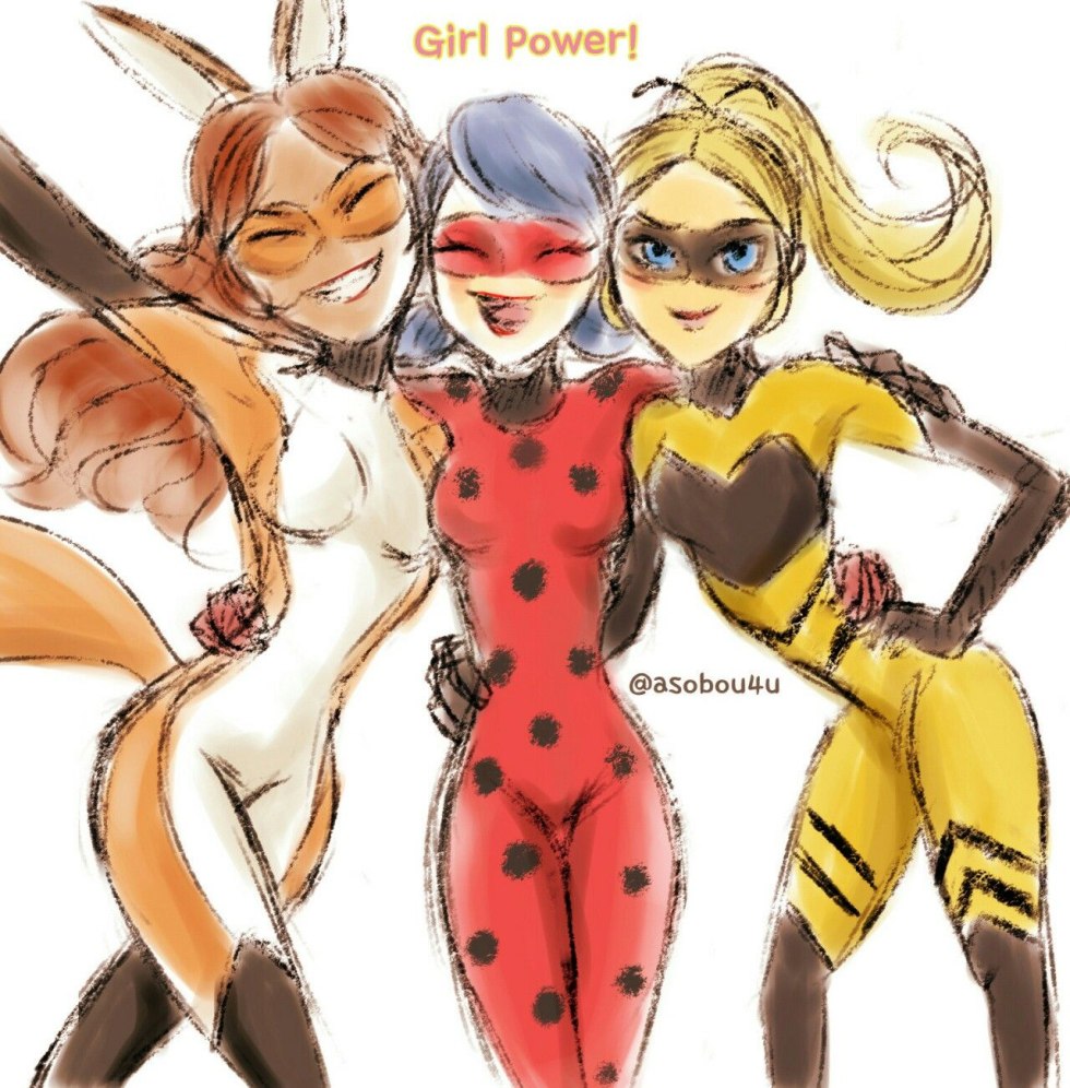 Marinette and Kot Noir Comics