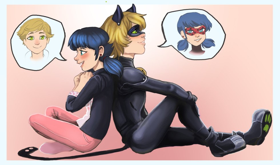 Lady Bug and Cat Noir Hentai