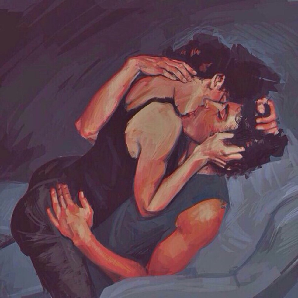 Alexis Ren with a guy