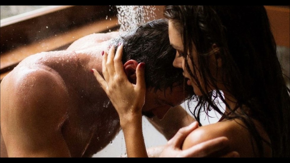 Shower man and woman