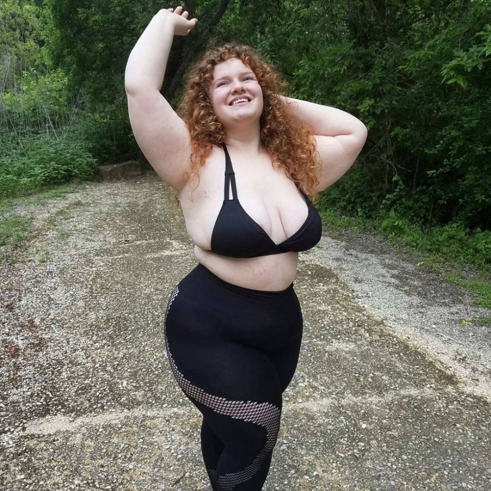 Long -haired bbw
