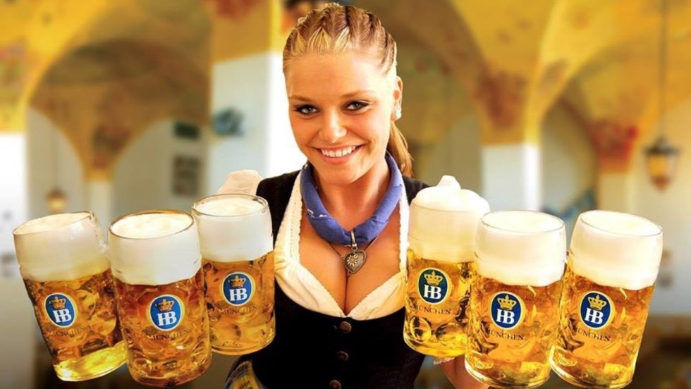 Beer Festival in Germany Oktoberfest Girls