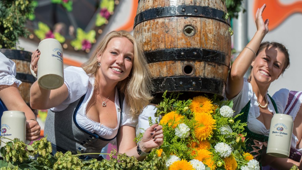 Octoberfest in Germany in English