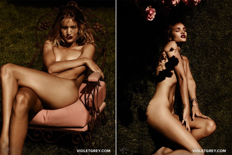 Rosie Huntington-Whiteley Naked