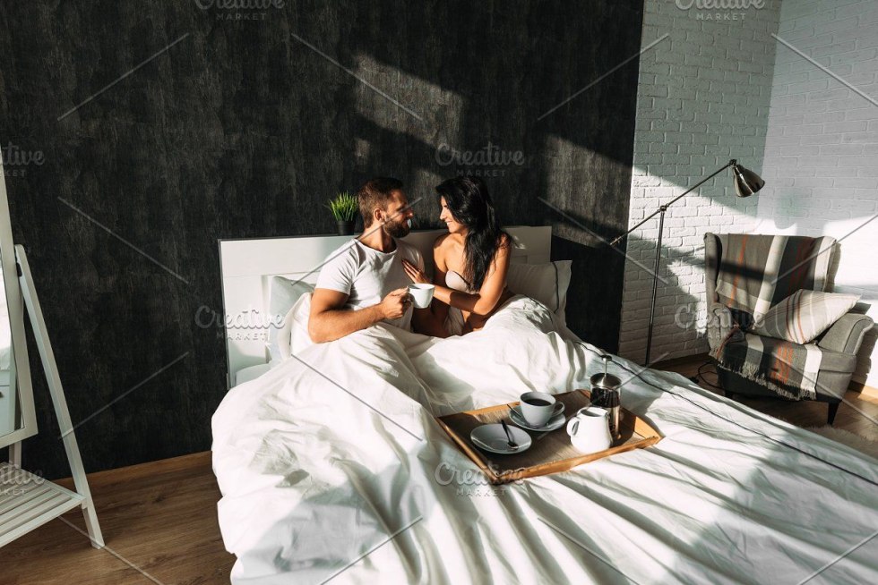 Coffee in bed for your beloved