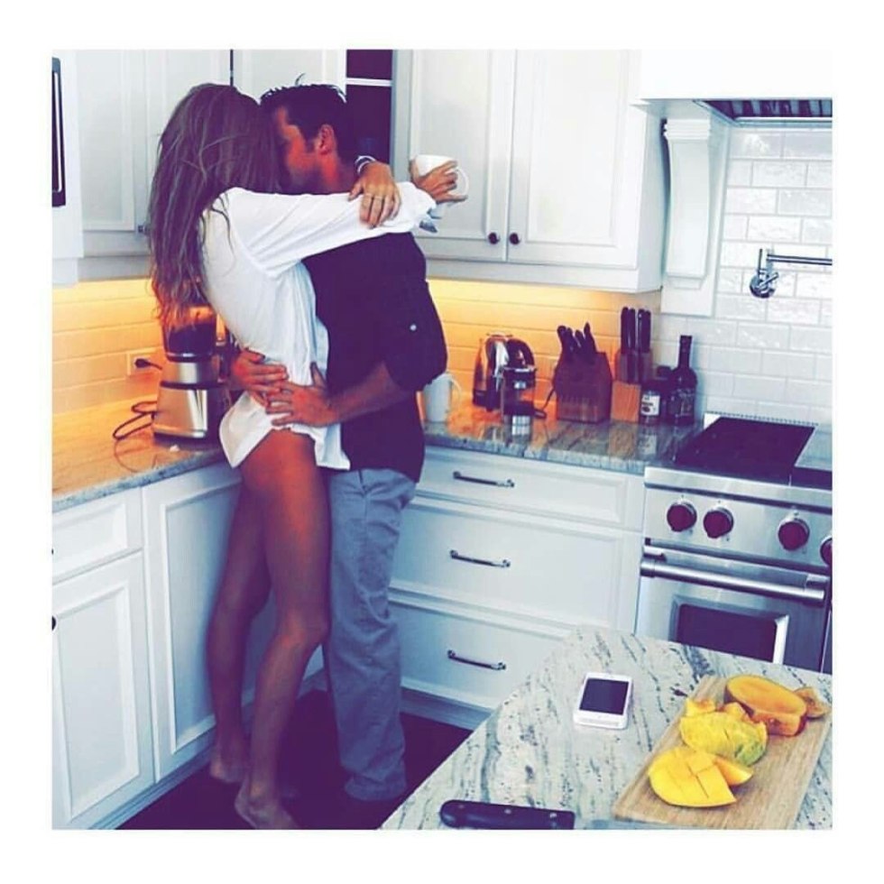 Girls have fun with a guy