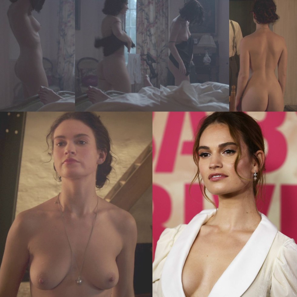 Lily James Porn actress