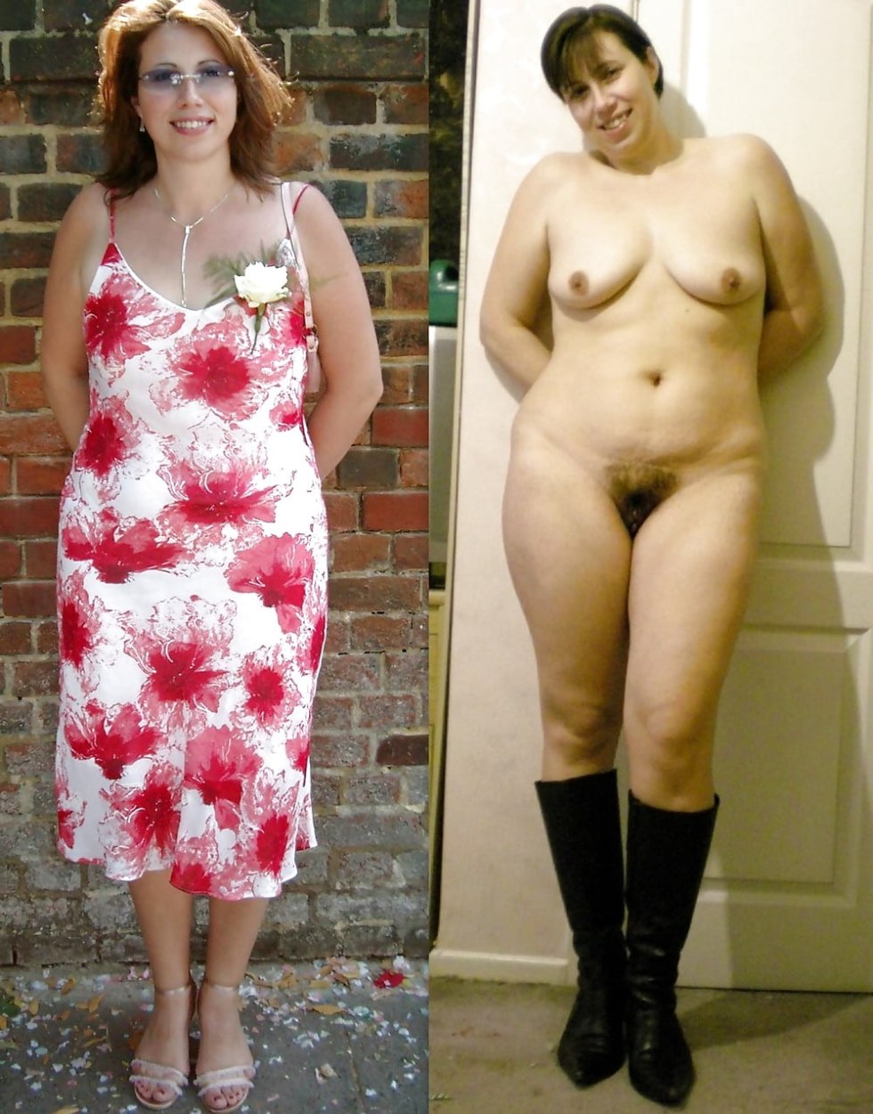 Mature wives dressed and stripped