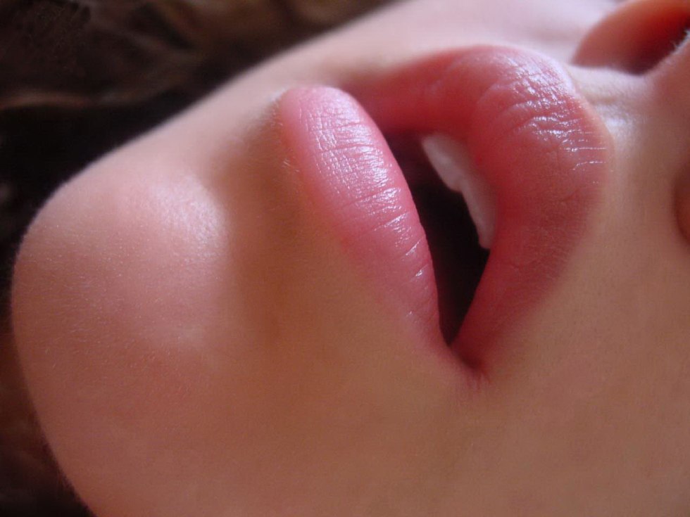 Beautiful lips of girls