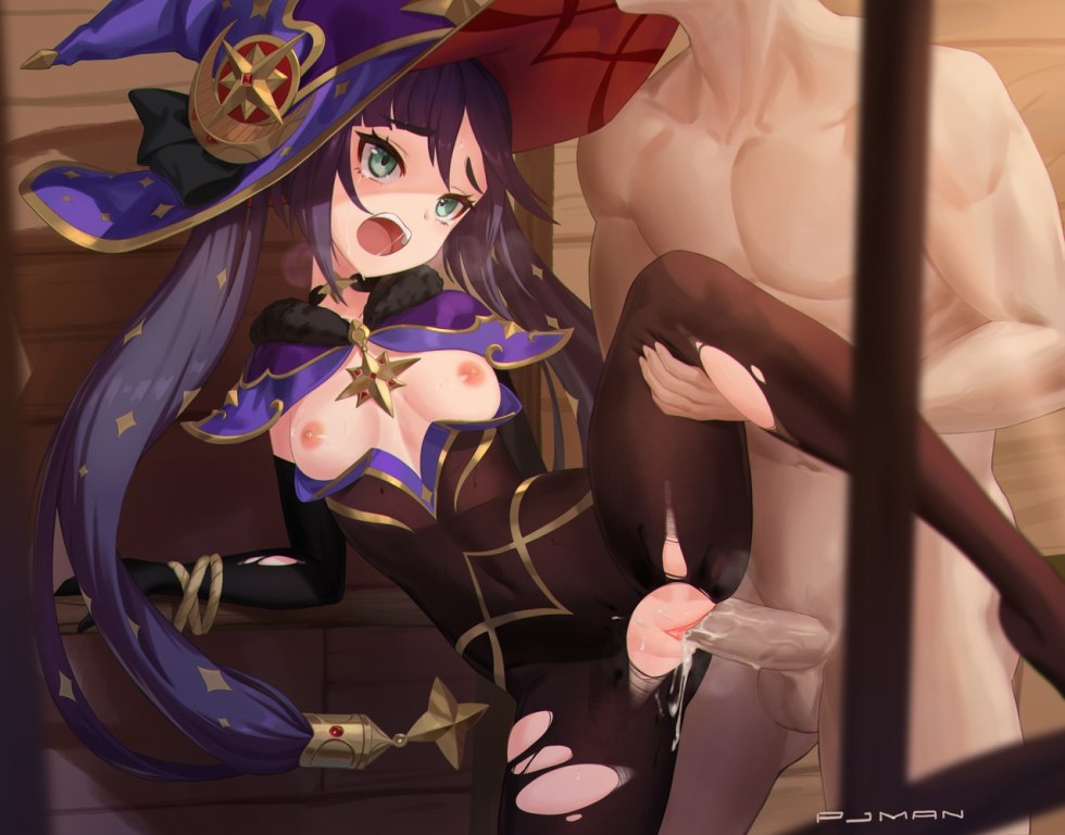 Genshin Azeer and Baal Segun Hentai Comic