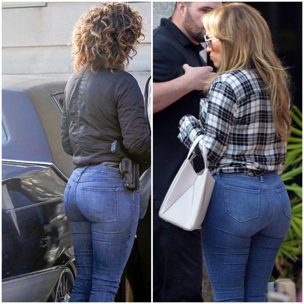 Jennifer Lopez in a swimsuit