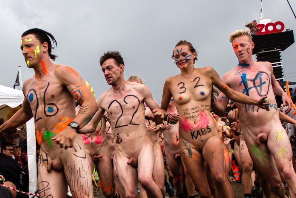 Festival of naked men and women