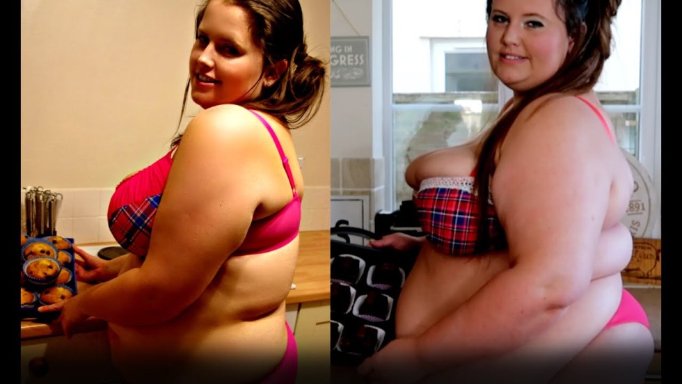Large ladies in white underpants