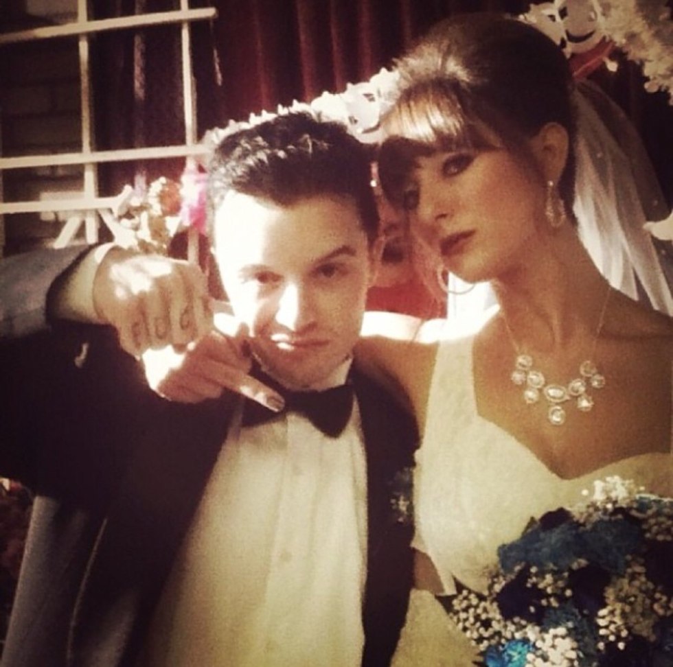 Mickey Milkovich and Svetlana