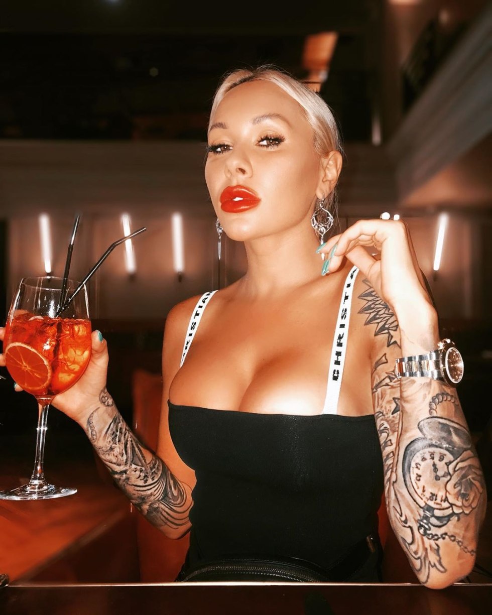 Morozyuk the wife of a football player