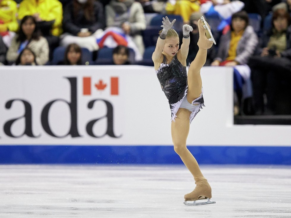 Skater Alexandra Trusov panties