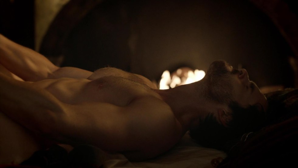 Laura Haddok demons da Vinci naked