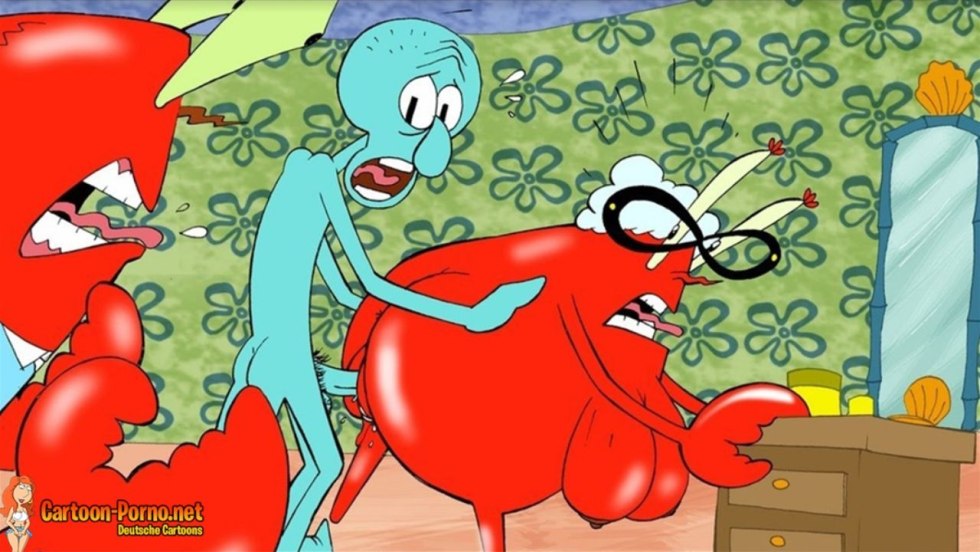 Mrs. Puff and Mr. Crabs Hentai