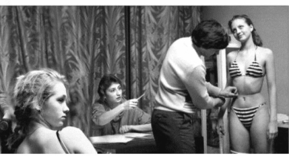 The first beauty contest in the USSR 1988