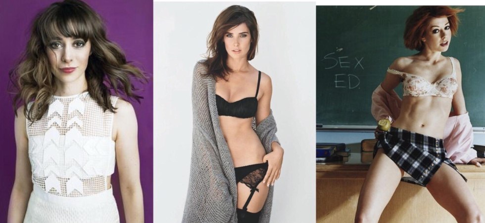 Christine Milioti in a swimsuit