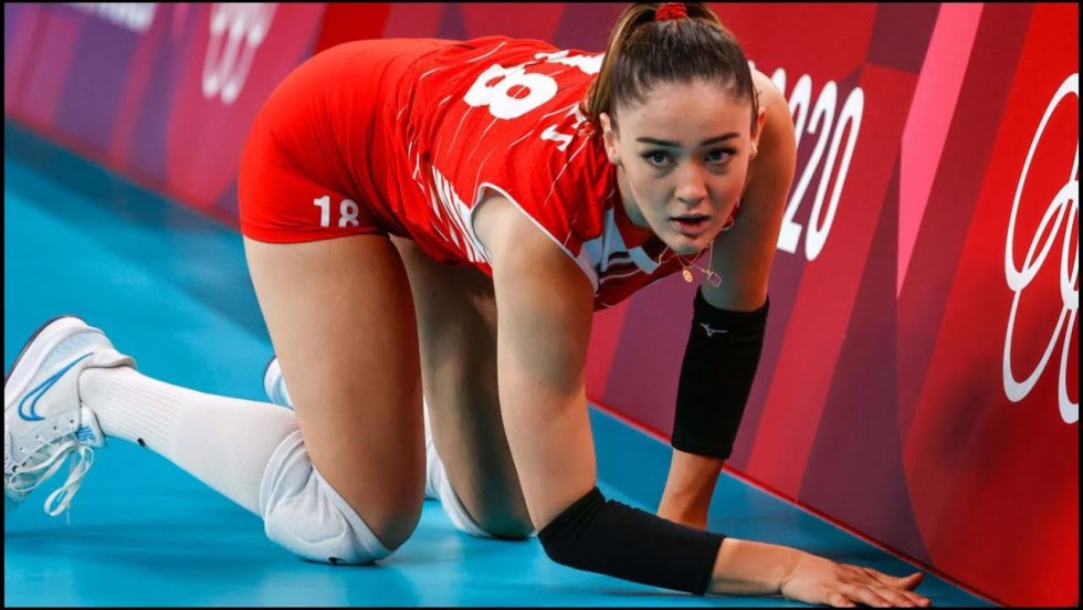 Legs volleyball players