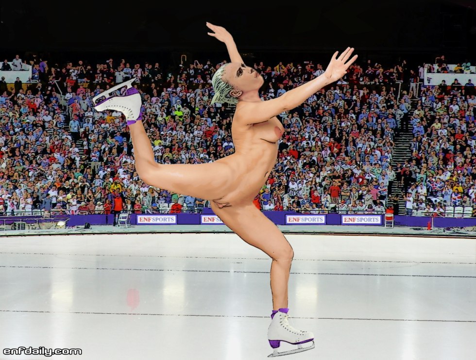 Naked skater Ashley Wagner